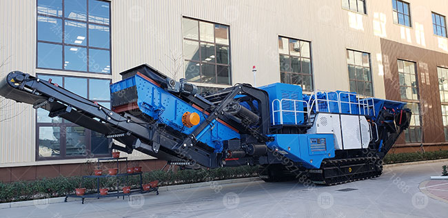 履帶式移動(dòng)破碎站 履帶式移動(dòng)破碎站